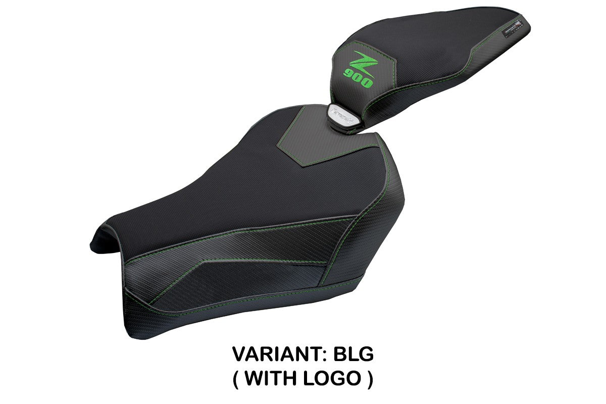 Tappezzeria Italia Kawasaki Z900 2025 Seat Cover Black Green
