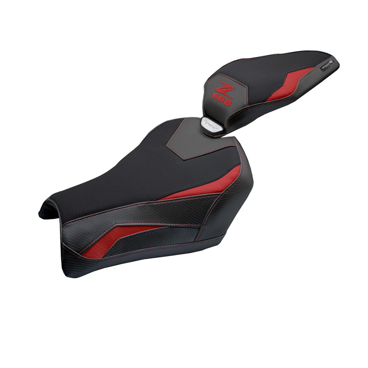 Tappezzeria Italia Kawasaki Z900 2025 Seat Cover Red Black