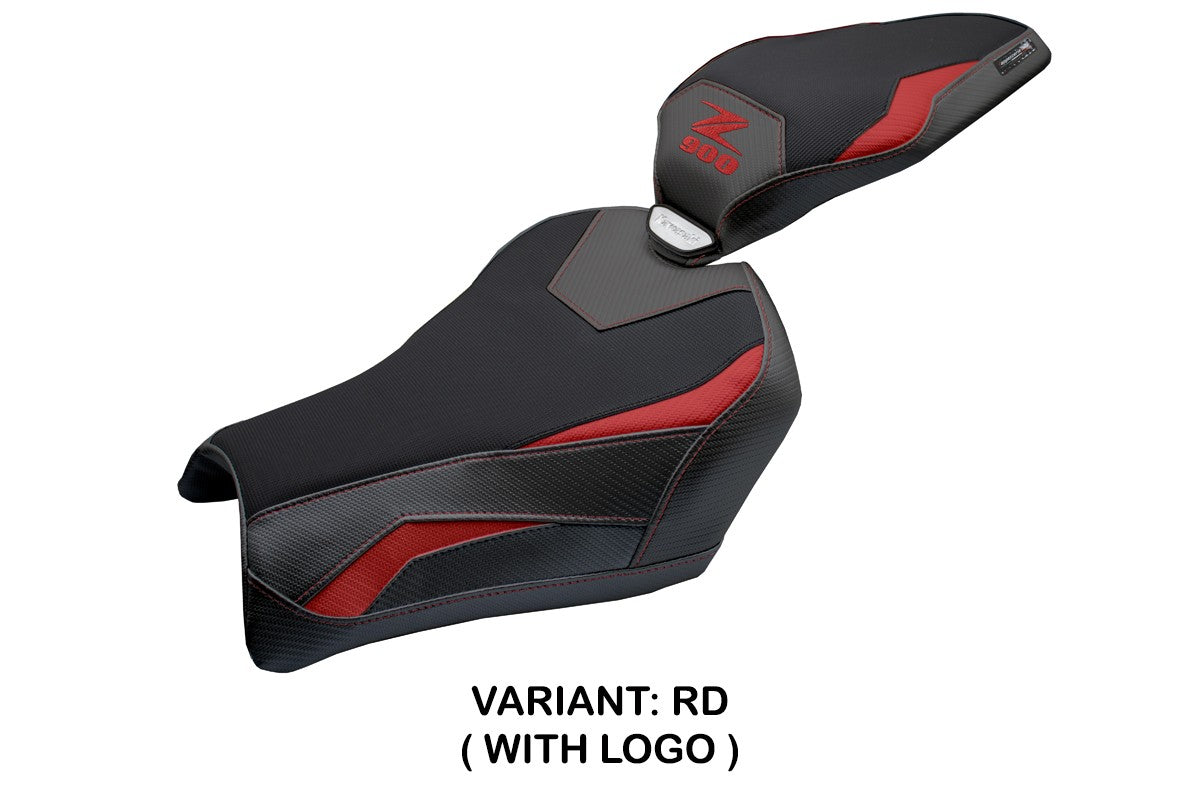 Tappezzeria Italia Kawasaki Z900 2025 Seat Cover Red Black