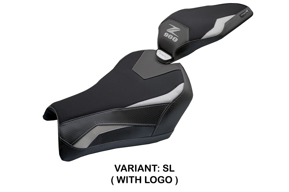 Tappezzeria Italia Kawasaki Z900 2025 Seat Cover Silver Black
