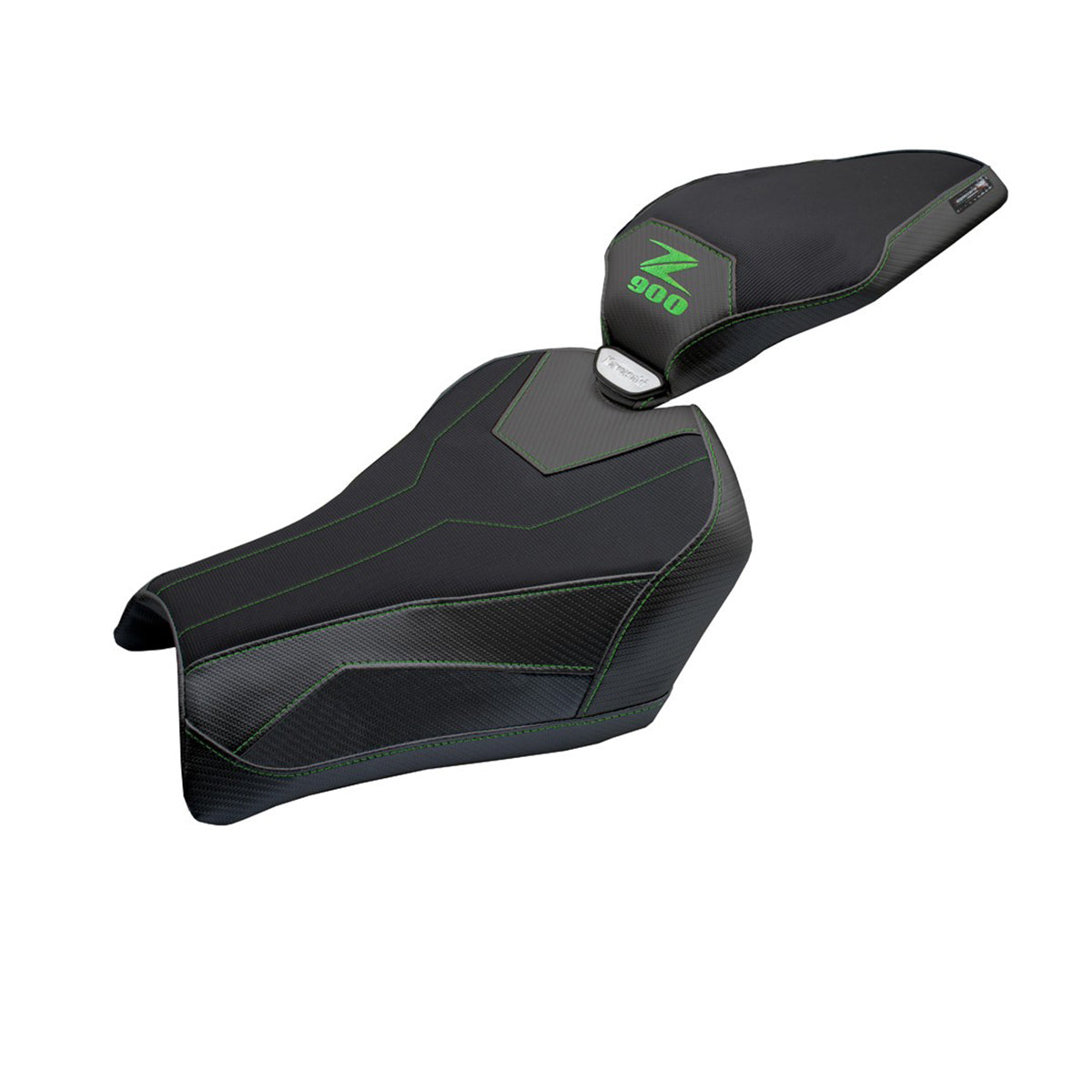 Tappezzeria Italia Kawasaki Z900 2025 Seat Cover Comfort Black Green