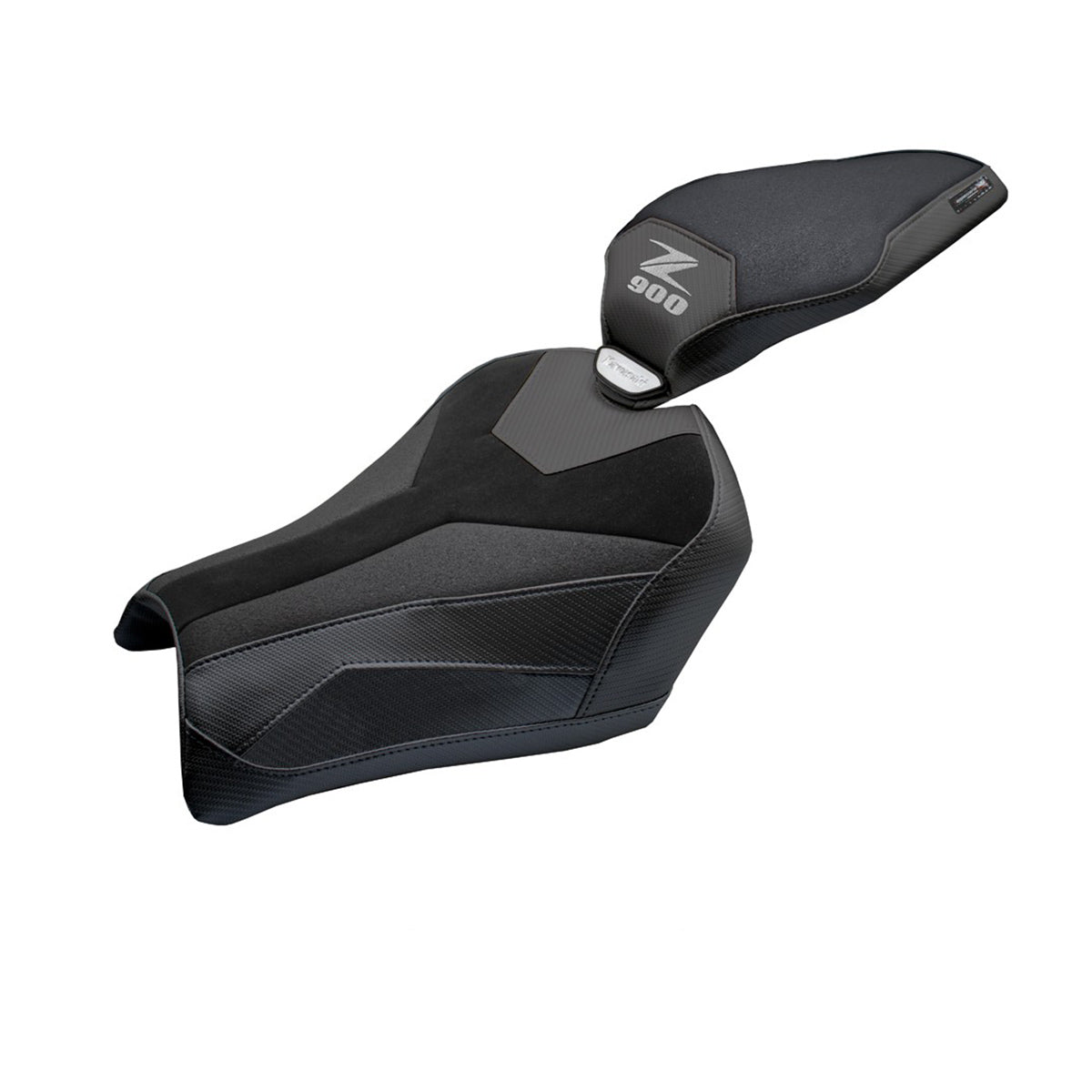 Tappezzeria Italia Kawasaki Z900 2025 Seat Cover Velvet Ultragrip Black