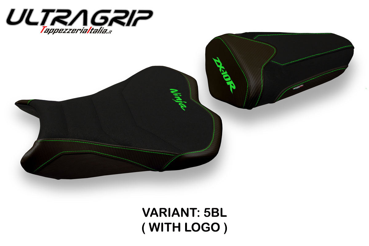 Tappezzeria Italia Kawasaki Ninja ZX10R 2008-2010 Seat Cover Ultragrip in Black