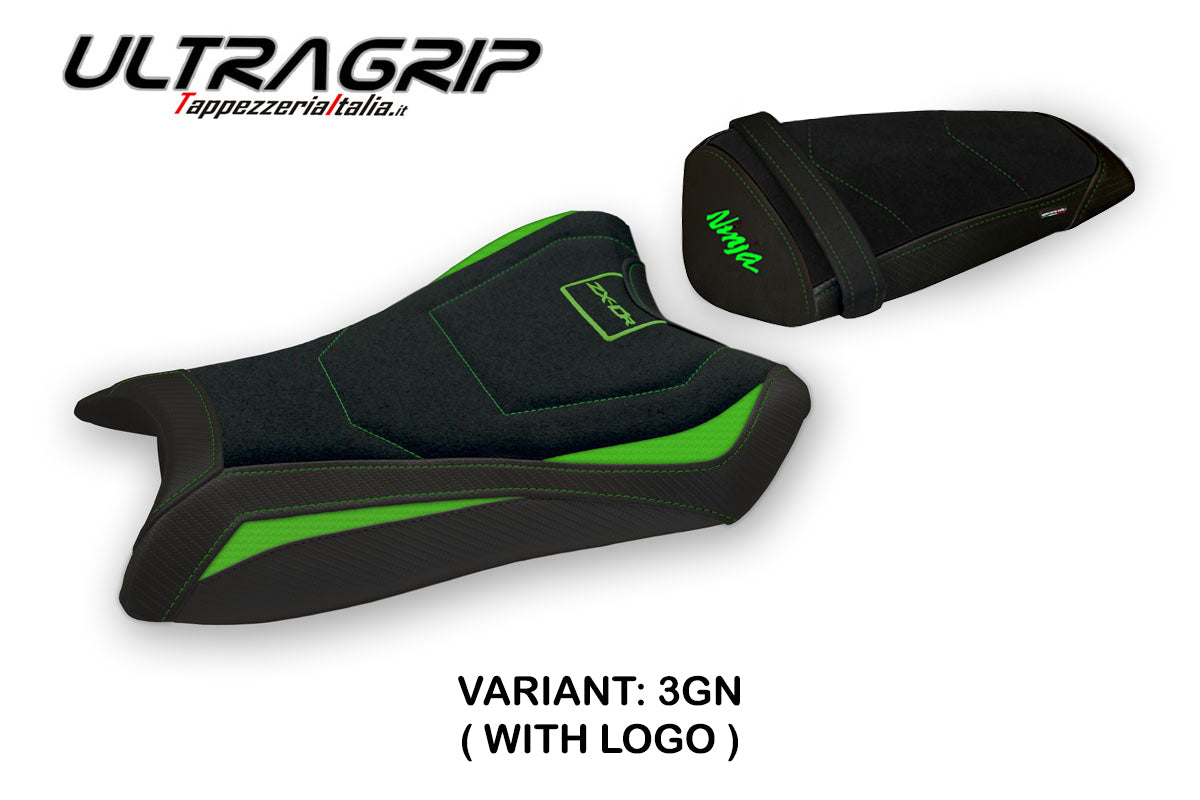 IN STOCK Tappezzeria Italia Kawasaki Ninja ZX10R 2011-2015 Seat Cover Ultragrip in Green