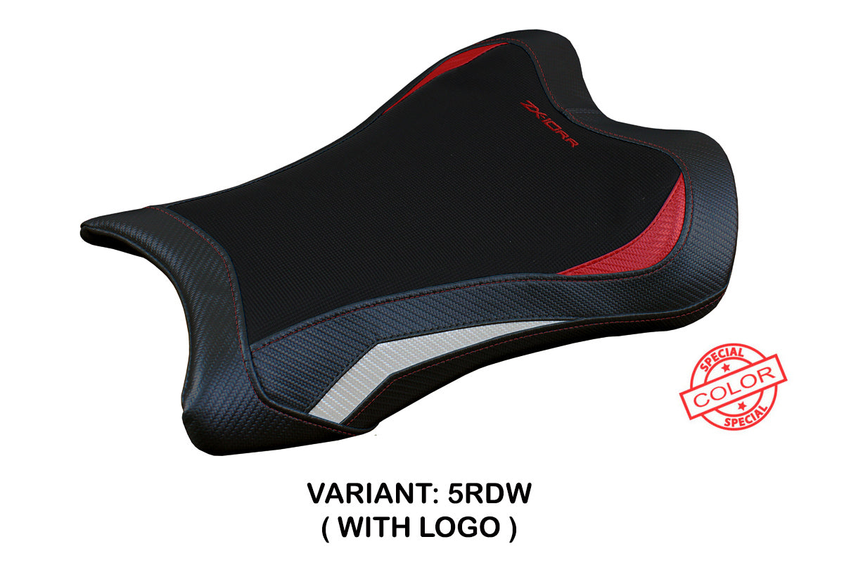 Tappezzeria Italia Kawasaki Ninja ZX10RR 2021-2025 Seat Cover in Red and White