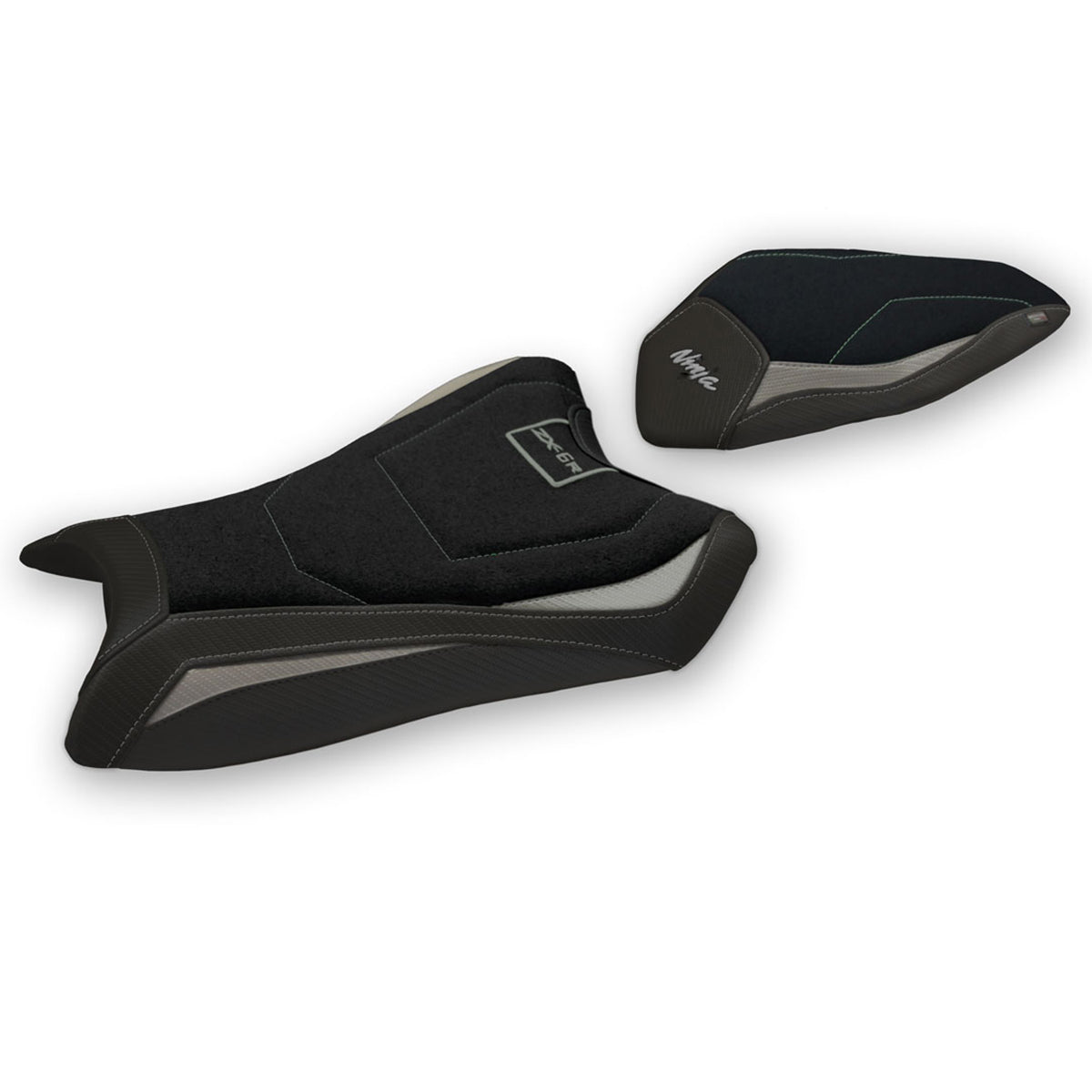 Tappezzeria Italia Kawasaki Ninja ZX6R 2019-2025 Seat Cover Ultragrip in Grey