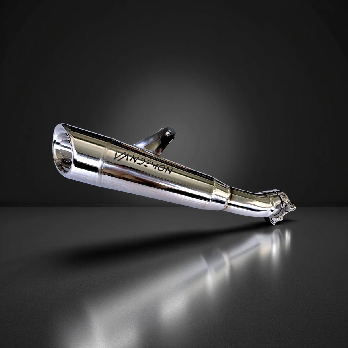 Vandemon Ninja H2 H2R Titanium Slip-On 2015-2025 KAWAH2TIMUFPOLA VA-142