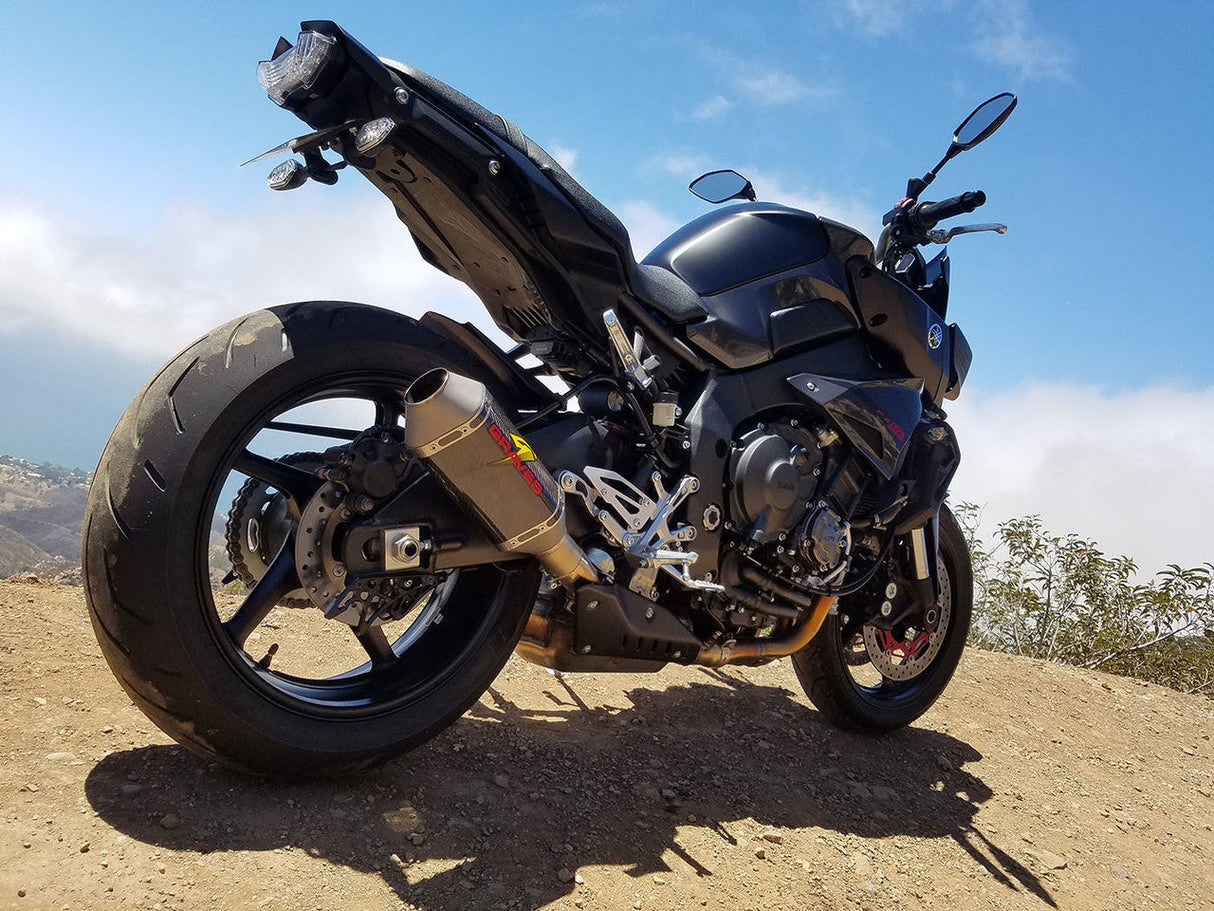 Graves Motorsports  Cat Back Slip-On Exhaust R1 / R1m / R1s 2015-2025 /Fz-10 2017-2018 / Mt-10 2018-2021 Exy-15r1-Cbtc