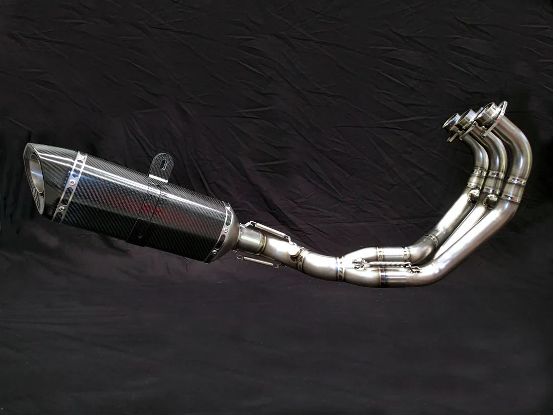 Vandemon Yamaha GEN1 & 2 MT09 FZ09 XSR900 Titanium Exhaust System 2014-2020 YAMAMT09EXHTICFA VA-161