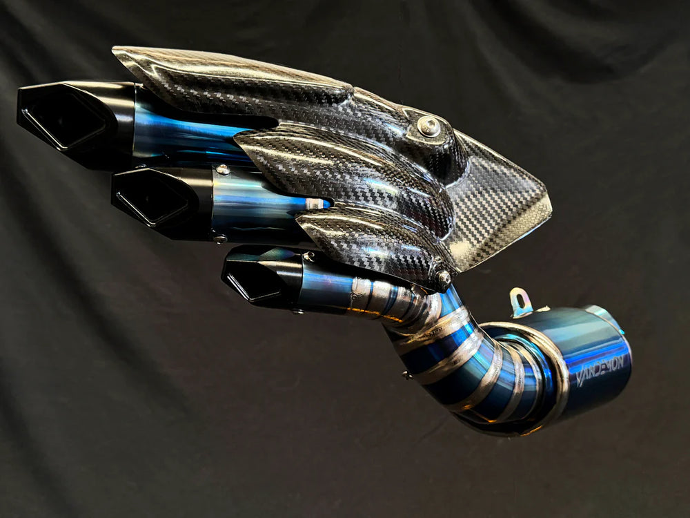 VANDEMON MV AGUSTA Dragster 800 Titanium Slip-On 2014-2017 AGUSTAMV8TIMUFA VA-140