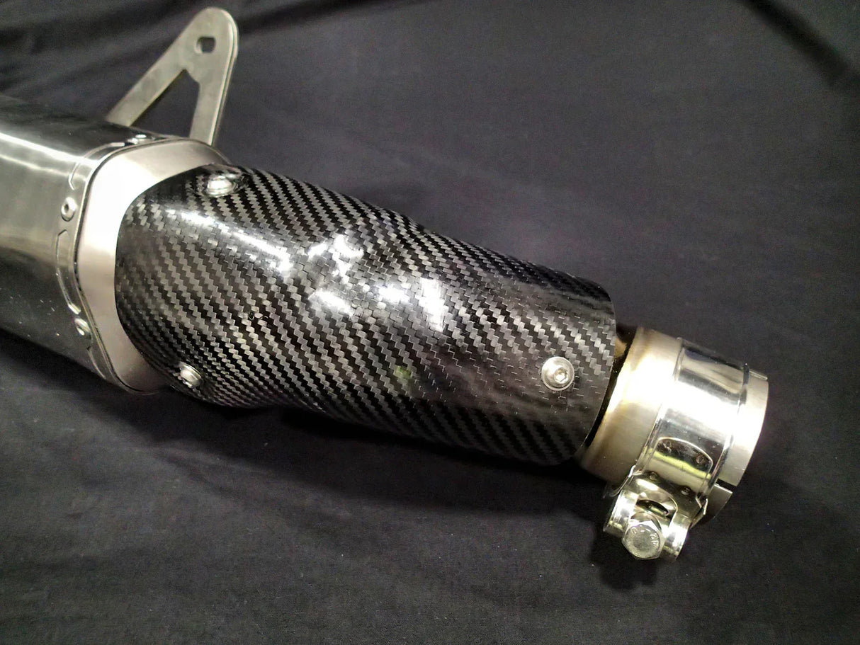 Vandemon Titanium Slip-On Muffler Kawasaki H2 SE SX  2018-24 KAWAH2SESXTITBRMUF6 VA-148