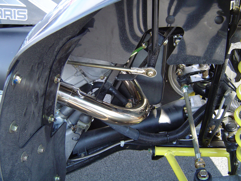 GPR Deeptone Full System Exhaust with Removable DB Killer Polaris Scrambler 500 2001-2012 CO.ATV.25.DEATV