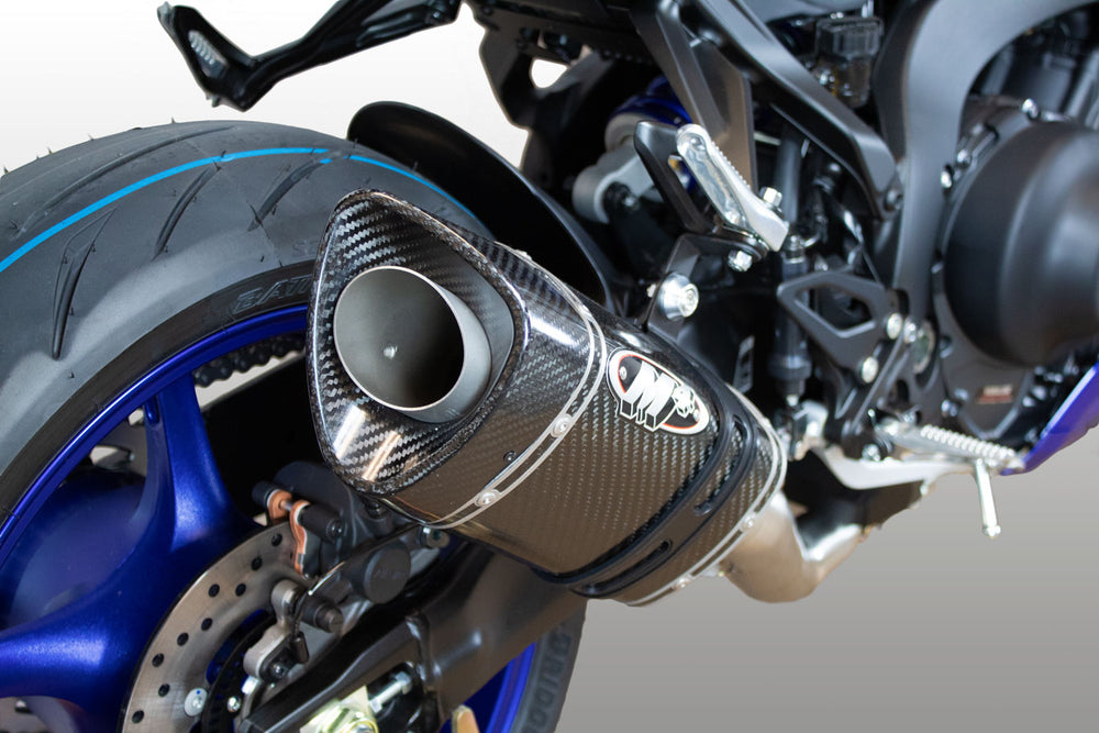 M4 Exhaust Full System with Carbon  Scalene Canister 2025 Yamaha R9 YA6944