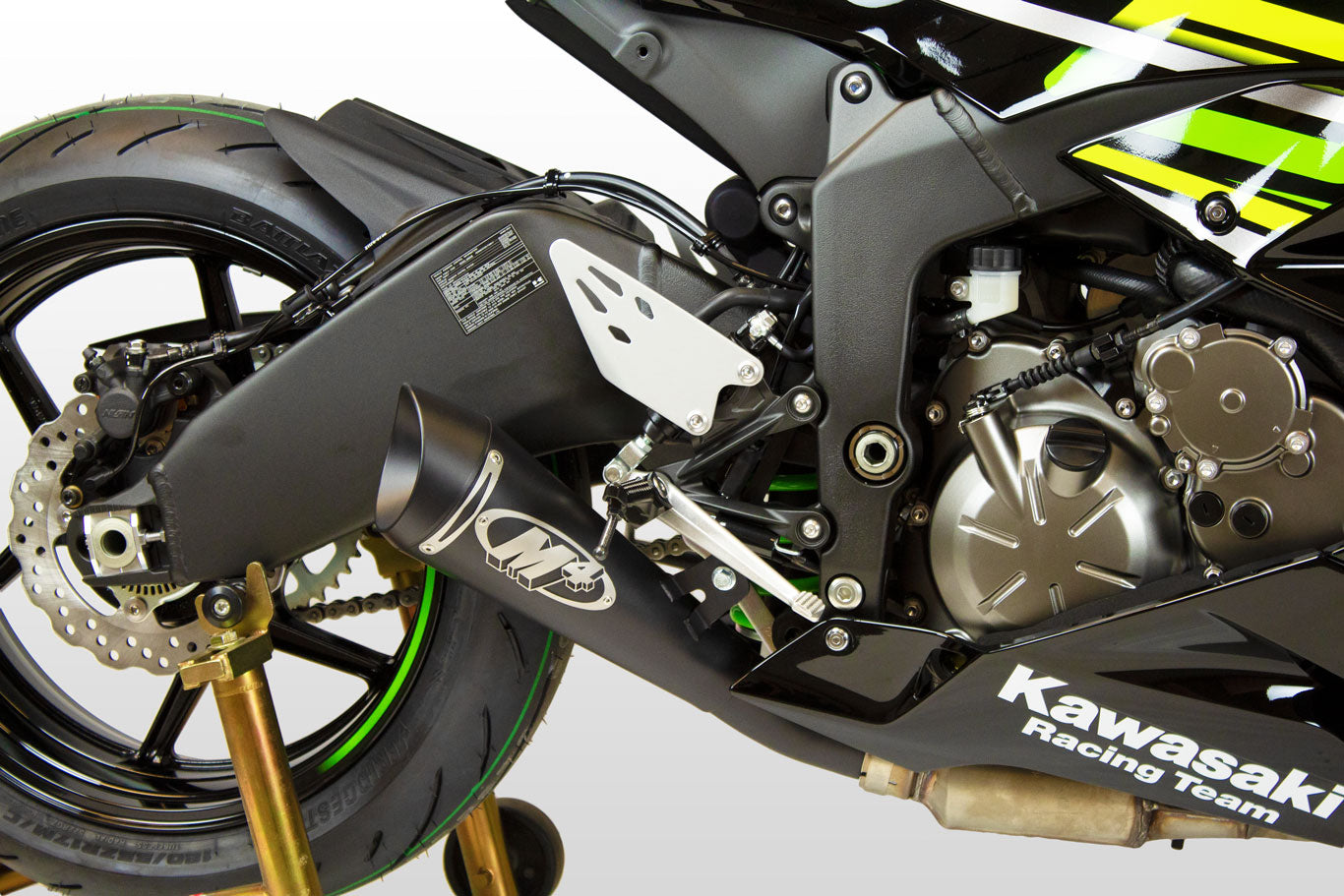 M4 Exhaust GP19 Black Slip On 2009 - 2025 2026 ZX6R zx6 KA6922