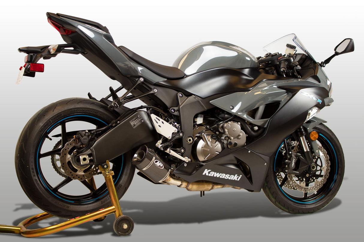 M4 Exhaust Carbon Fiber Street Slayer Slip On 2009 - 2025 2026 ZX6R KA6914