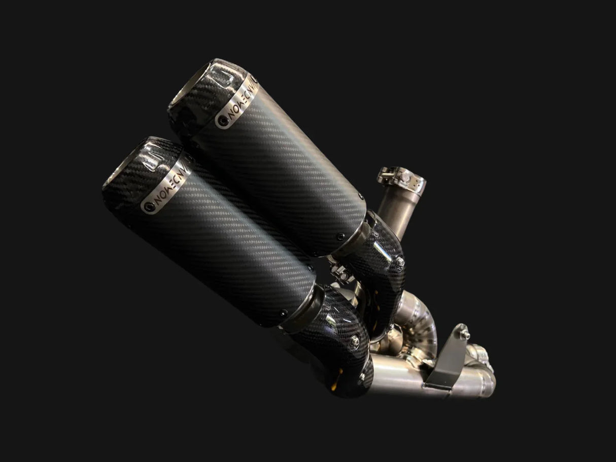 Vandemon Ducati Supersport 950 Titanium Slip-On 2021-23 DUC950SSTIEXHCFA VA-42