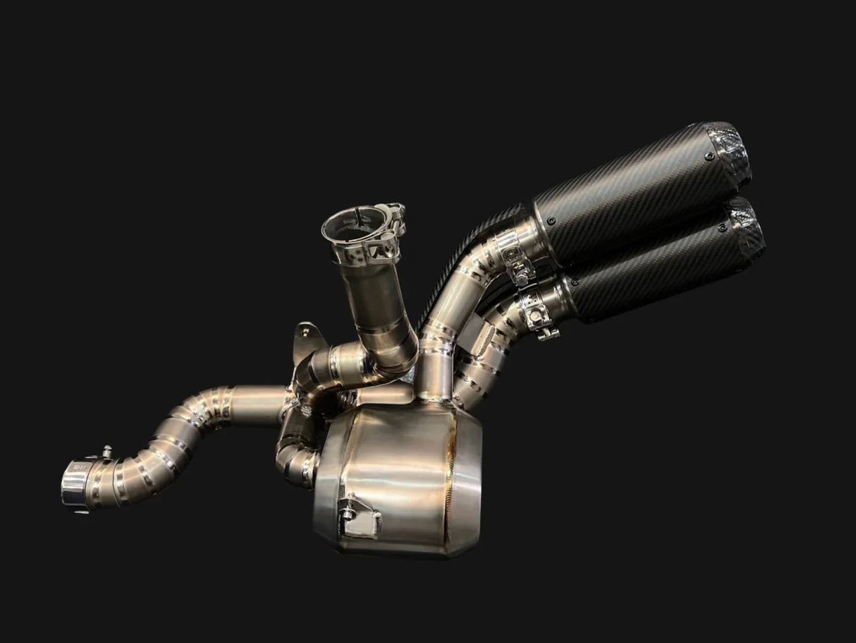 Vandemon Ducati Supersport 950 Titanium Slip-On 2021-23 DUC950SSTIEXHCFA VA-42