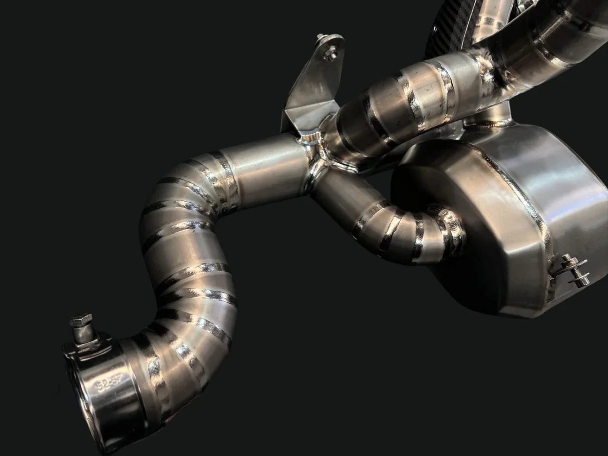 Vandemon Ducati Supersport 950 Titanium Slip-On 2021-23 DUC950SSTIEXHCFA VA-42