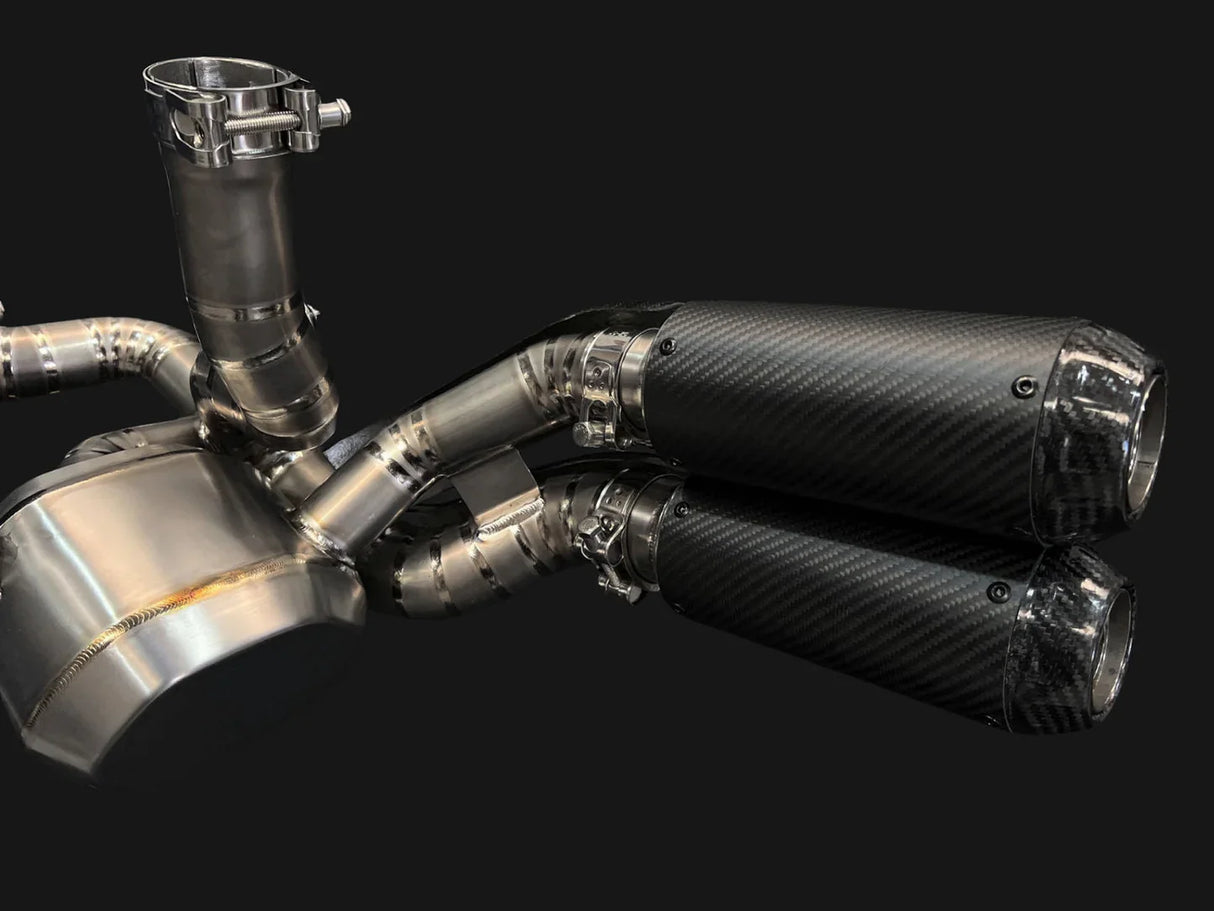Vandemon Ducati Supersport 950 Titanium Slip-On 2021-23 DUC950SSTIEXHCFA VA-42