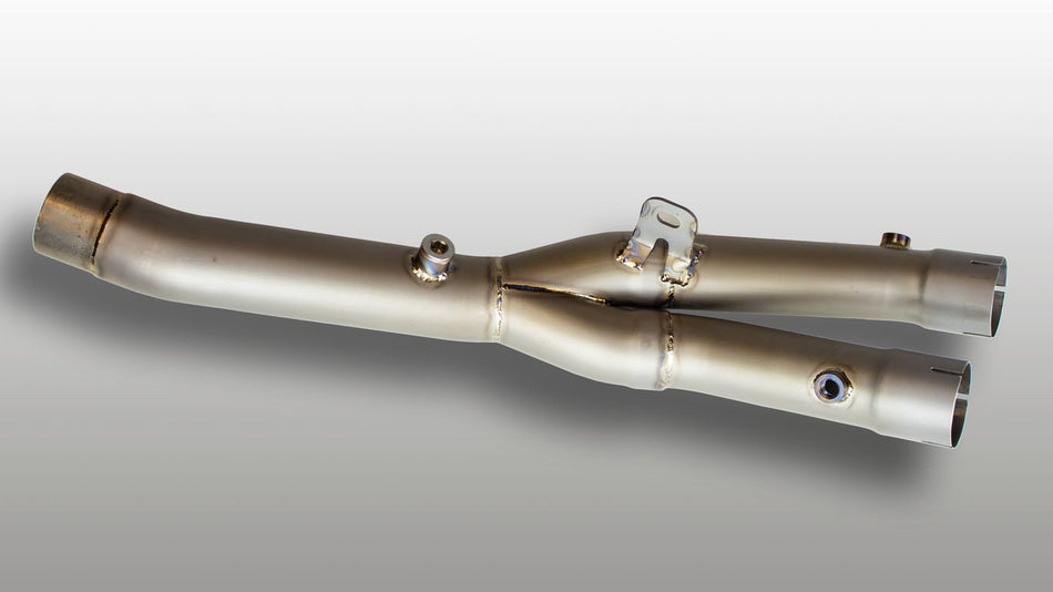 M4 Exhaust Catalytic Converter Elim. Kit - Titanium 2015-2024  R1 YA-CEKR115-Ti