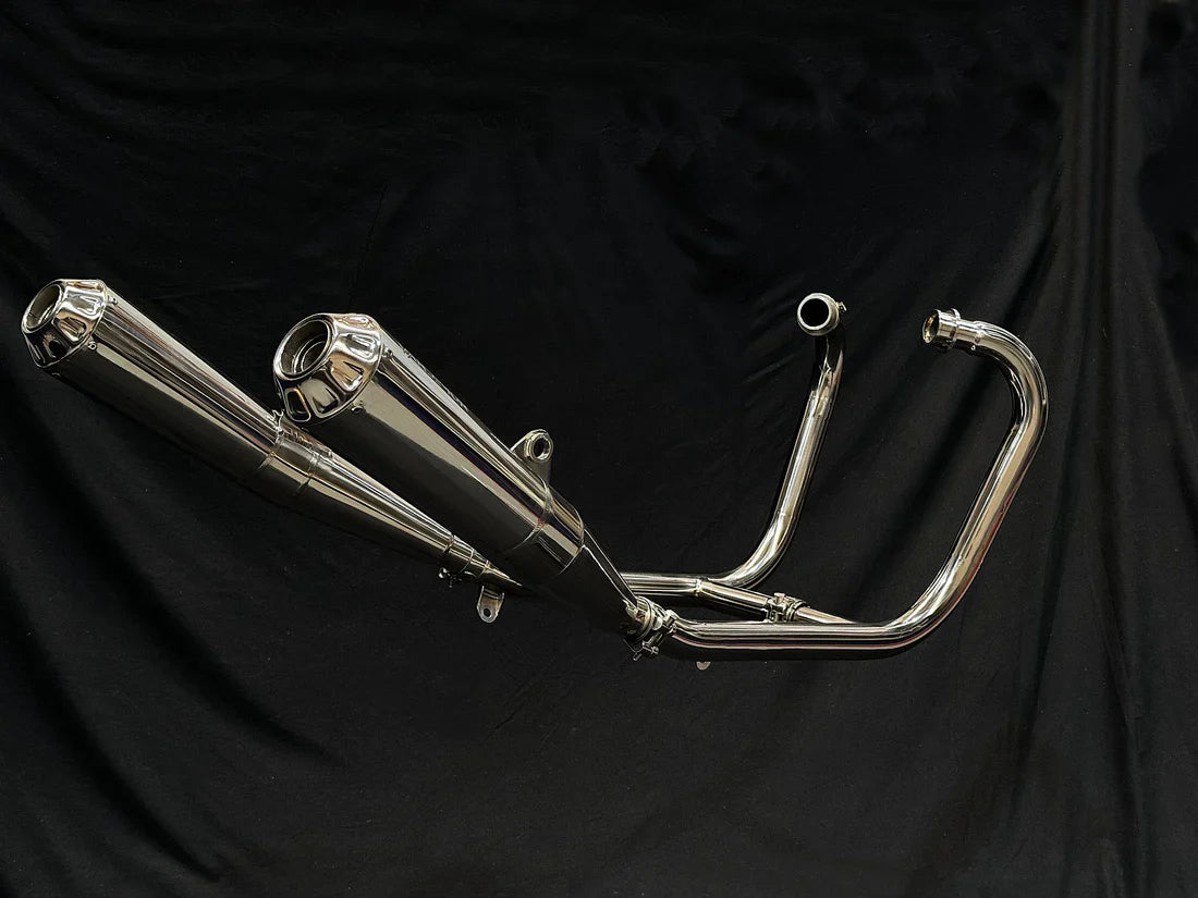 Vandemon Triumph Speed Twin 1200 Polished Titanium Exhaust TRIUM120SPDTWNTIEXA VA-159