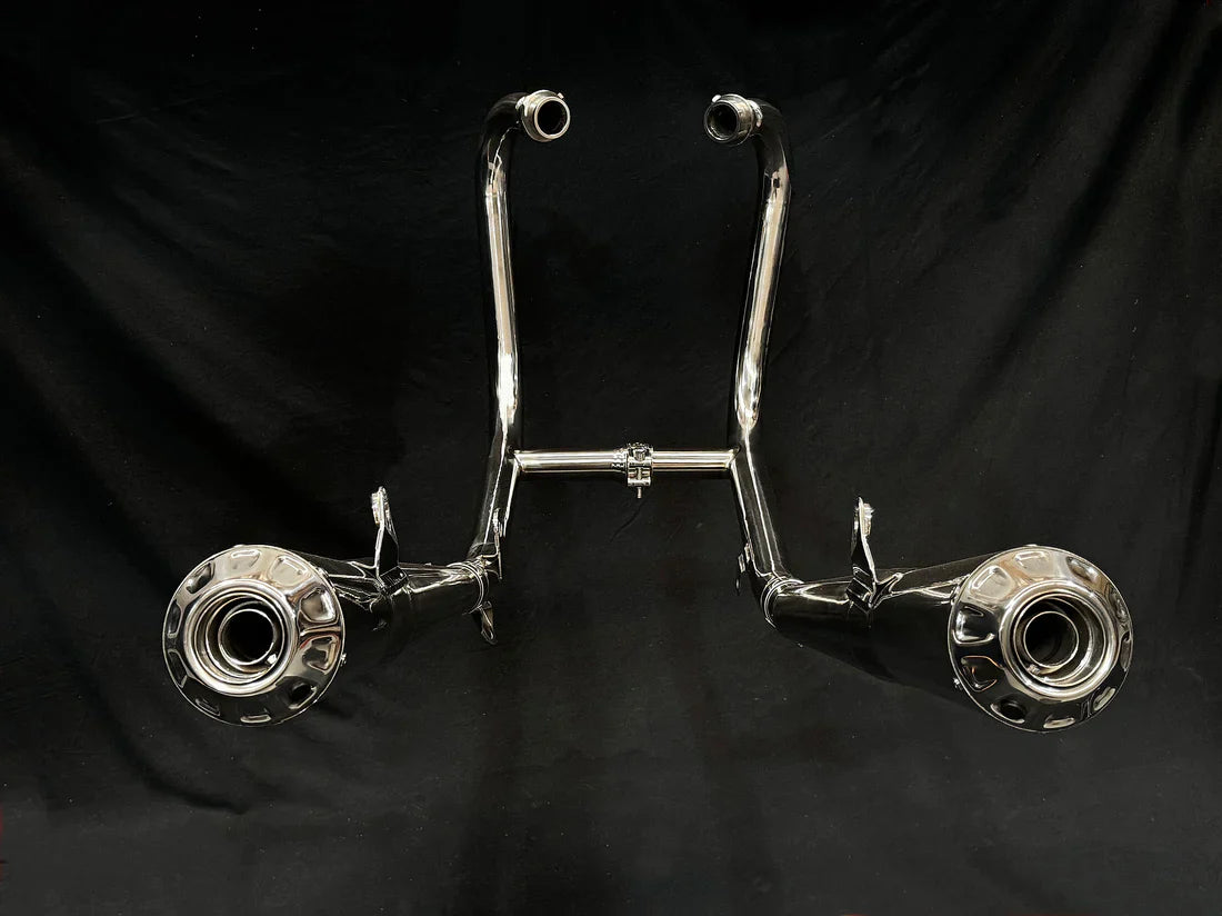 Vandemon Triumph Speed Twin 1200 Polished Titanium Exhaust TRIUM120SPDTWNTIEXA VA-159