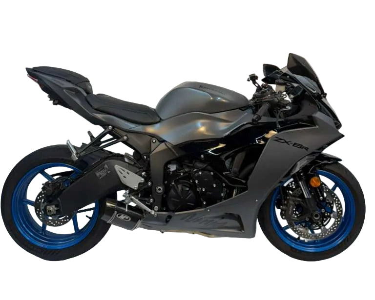 M4 Exhaust Carbon Fiber Street Slayer Slip On 2009 - 2025 2026 ZX6R KA6914