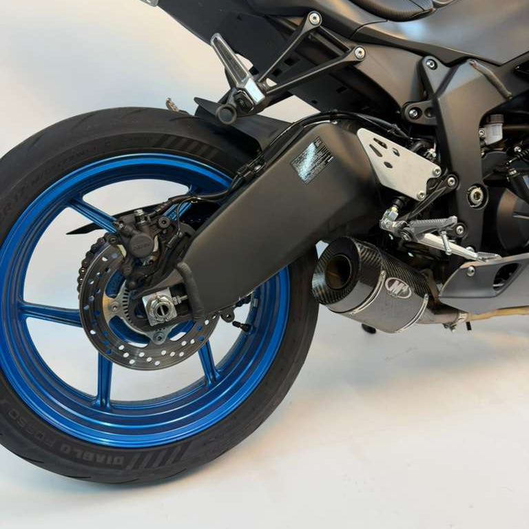 M4 Exhaust Carbon Fiber Street Slayer Slip On 2009 - 2025 2026 ZX6R KA6914