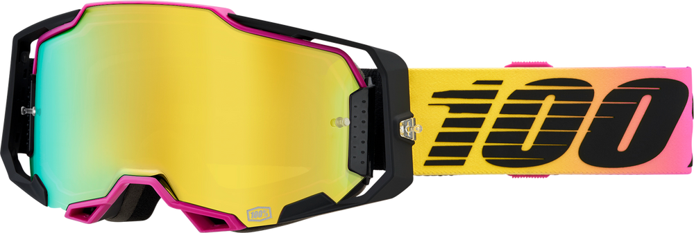 100% Armega Goggles - 91 - Gold Mirror 50005-00015