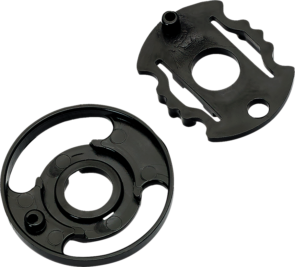 BILTWELL Gringo S Gen 2 Shield - Flat - Chrome Mirror 1111-221