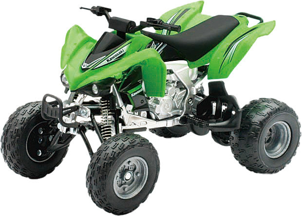 NEW-RAYReplica 1:12 Atv Kawasaki Kfx450r Green57503