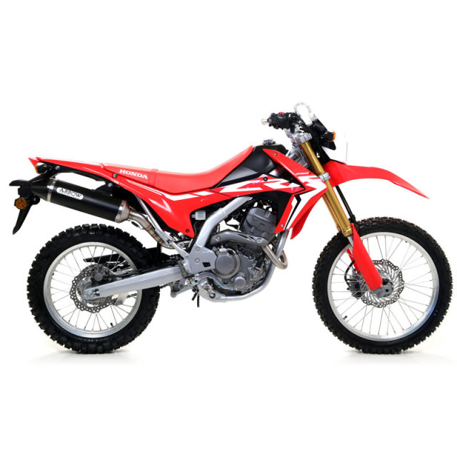 72528AKN  Arrow Off-road Thunder Exhaust, Aluminum Dark for CRF250L/Rally 17-18 /CRF300L 21-24