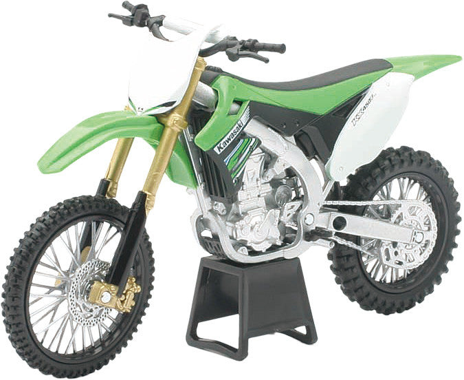 NEW-RAYReplica 1:12 Race Bike 12 Kawasaki Kx450f Green57483