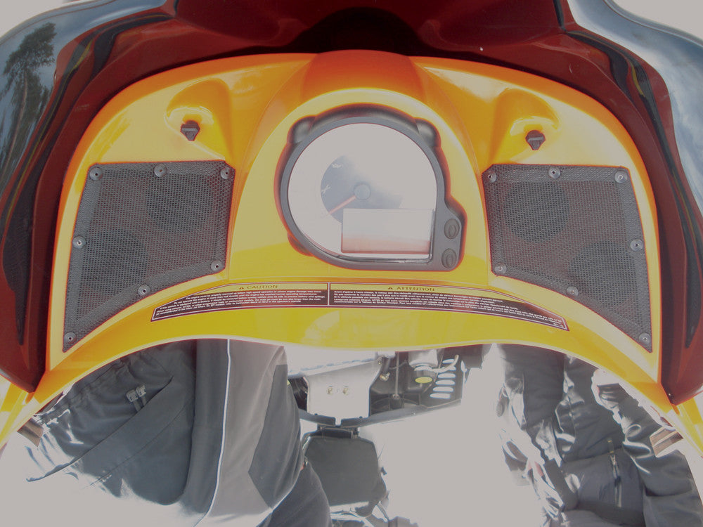 2 COOL Dash Vents AC-206-BK