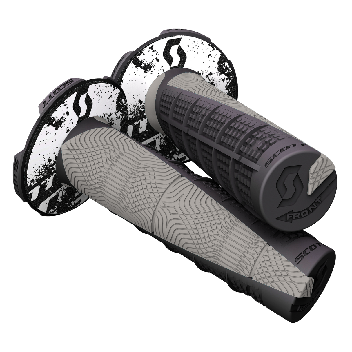 SCOTT Deuce Mx Grips (Black/Grey) 219627-1001