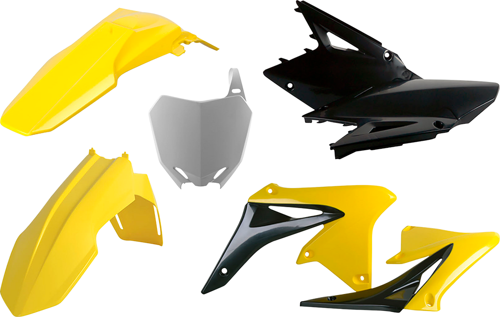 POLISPORT Body Kit - '17 OEM Yellow/Black/White - RM-Z 450 90726