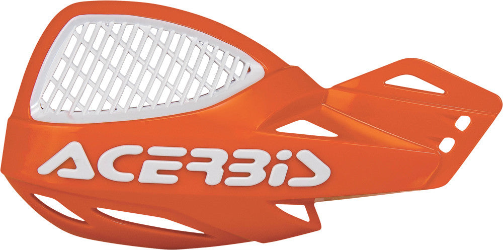 ACERBIS Uniko Vented Handguards Orange/White 2072675321