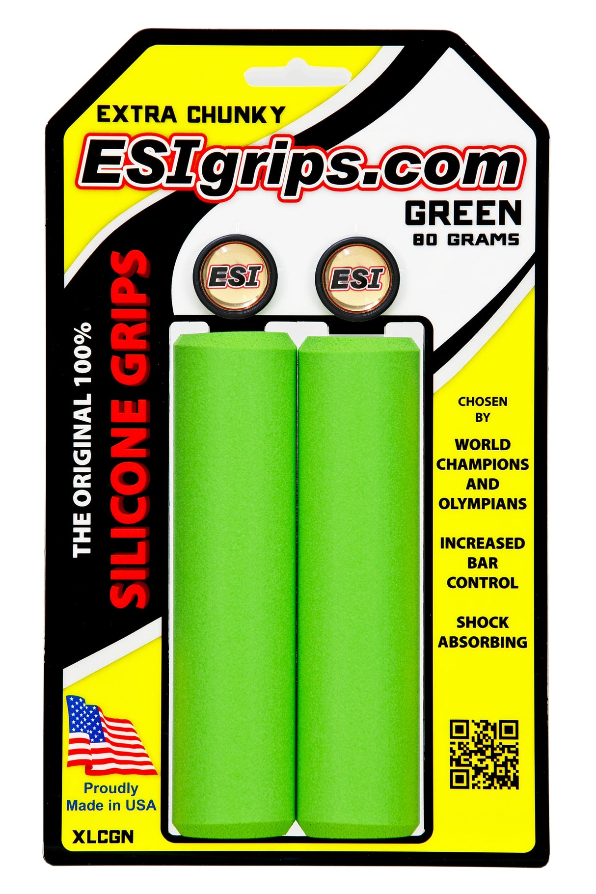 ESI Extra Chunky Grip Green 80g XLCGN