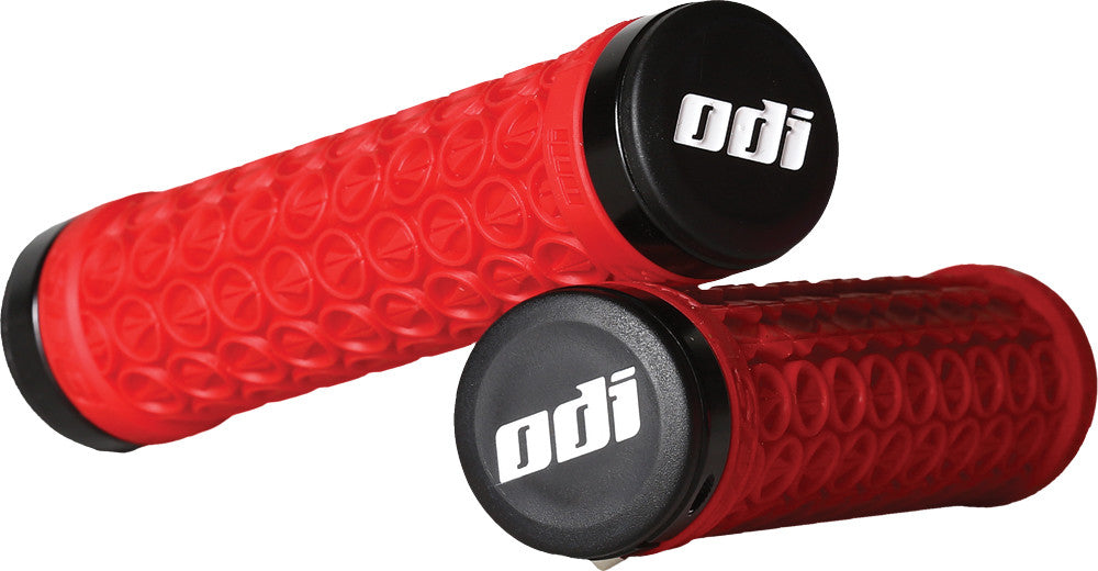 SDG COMPONENTS Hansolo Lock-On Grips Red D30SDBR-B