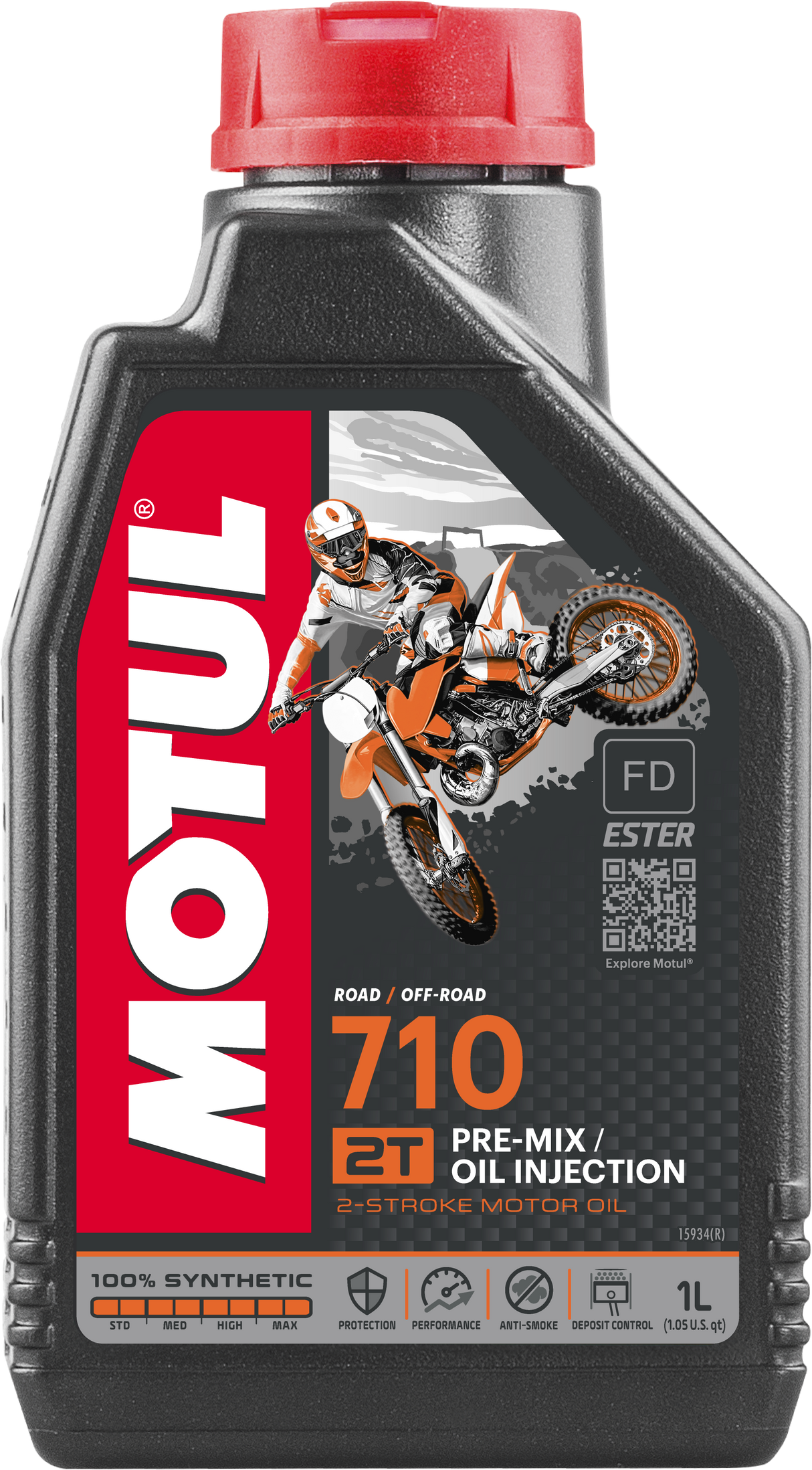 MOTUL710 2t Racing Premix Liter104034