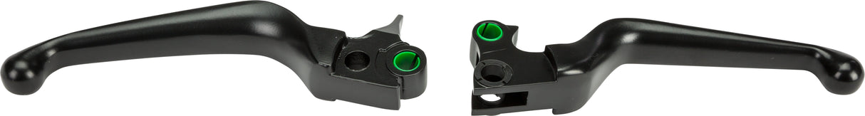 HARDDRIVE Smooth Lever Set Blk Big Twin 96-16 Xl 96-03 53120
