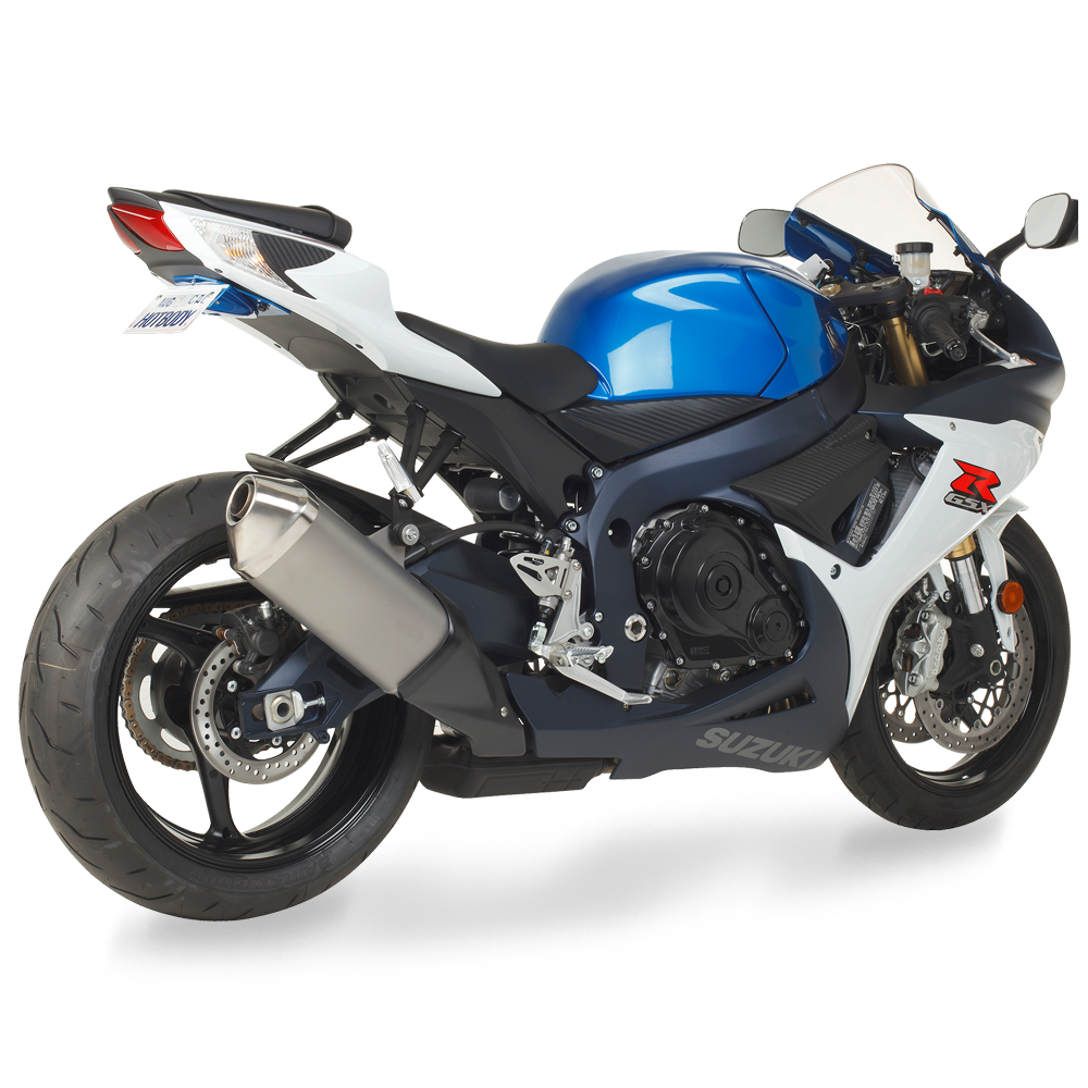 HOTBODIES Plate Bracket Gloss Black 61101-1001