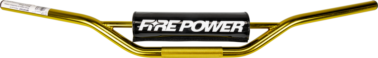 FIRE POWER Aluma-Steel Handlebar Yam Gold 060517421 80 MIN