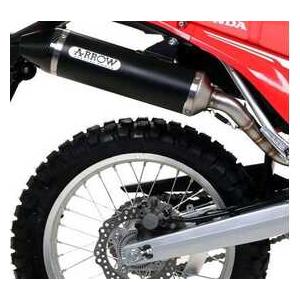 72528AKN  Arrow Off-road Thunder Exhaust, Aluminum Dark for CRF250L/Rally 17-18 /CRF300L 21-24