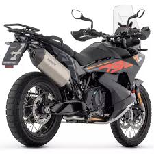 72508SK  Arrow Sonora Slip-on Exhaust, Titanium for Husqvarna Norden 901 / KTM 890 Adventure / R 2021/2024