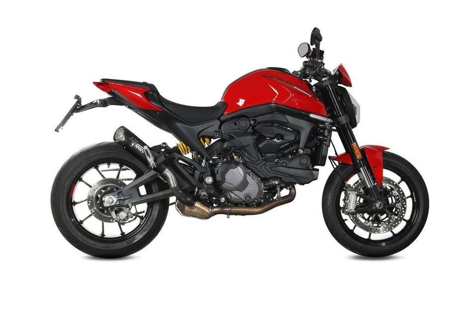 MIVV Exhaust Slip-On XM5 Ducati Monster / Plus 2021-2024  Black D.048.LC5B