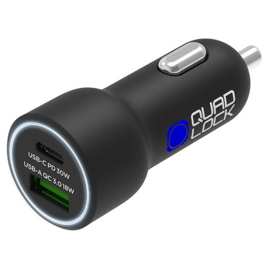 Quad Lock 48w Dual Car Chrg Usb-C&a 4506702800