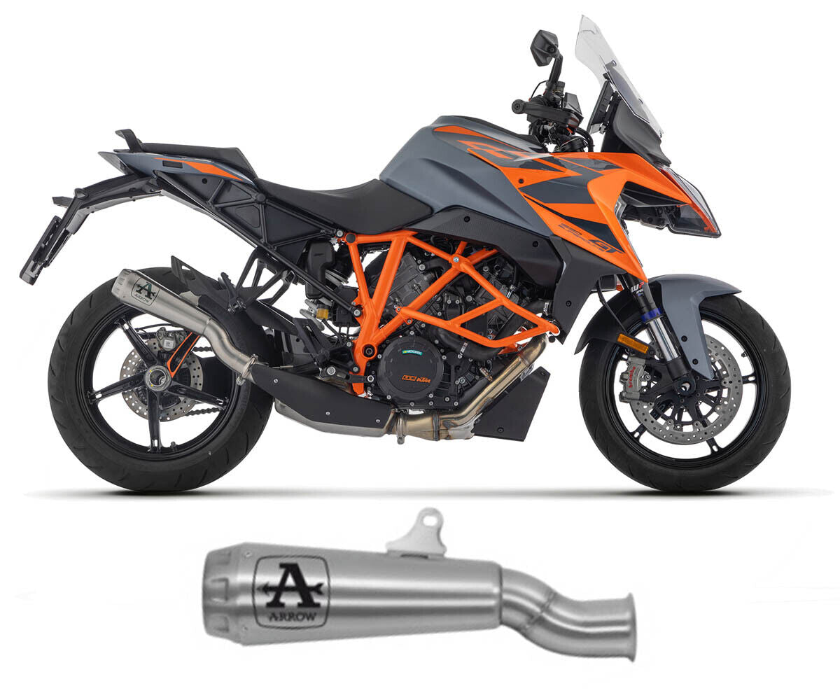 Arrow Ktm 1290 Super Duke R'17 Homologated Pro-Race Nichrom Silencer With Db Killer With Welded Link Pipe 71820pri