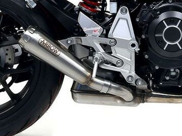 71882PRI  Arrow Pro-Race Slip-on Exhaust, Nichrome for Honda CB1000R 2018-2024