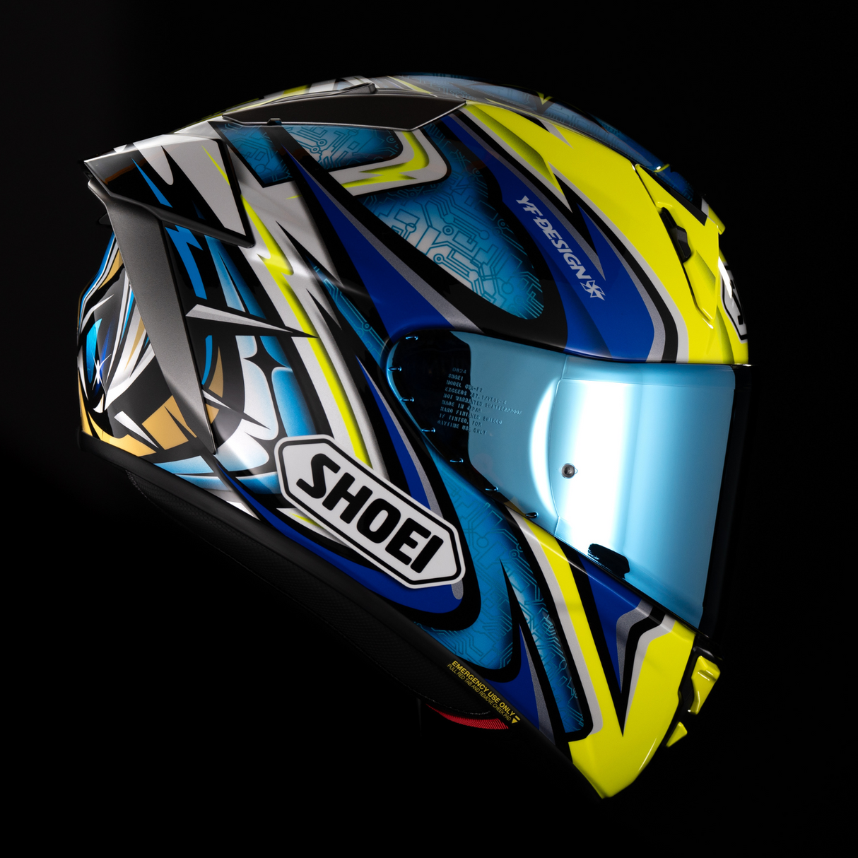 Shoei X-15 Daijiro Tc-3 Lrg 0105-2103-06 - Large